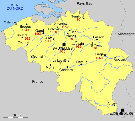 Coca's distributors in Belgium